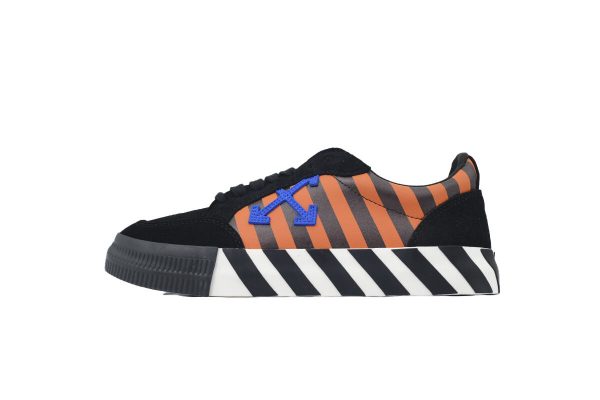 PK God Batch Off-White Vulc Sneaker 'Black Blue ' OMIA085R20C210181930 PK God Batch Off-White Vulc Sneaker 'Black Blue ' OMIA085R20C210181930