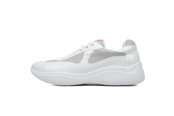 PK God Batch Prada All white mesh shoes PK God Batch Prada All white mesh shoes