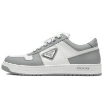 PK God Batch Prada Downtown Low Sneakers Grey White PK God Batch Prada Downtown Low Sneakers Grey White