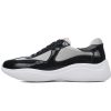 PK God Batch Prada Net shoes black and gray PK God Batch Prada Net shoes black and gray