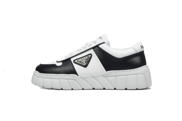PK God Batch Prada Sneakers Black and White PK God Batch Prada Sneakers Black and White
