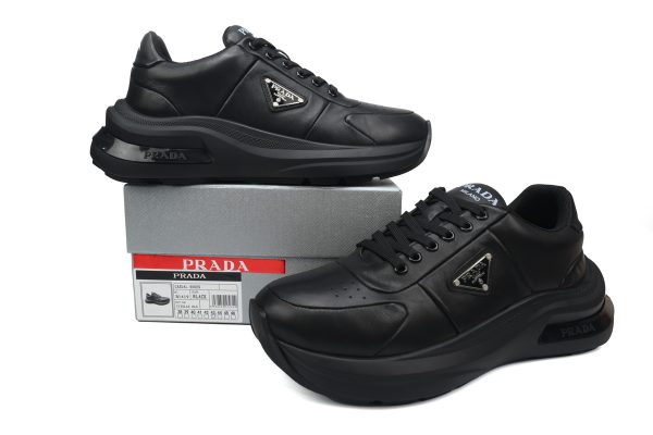 pk_god_batch_prada_sneakers_black_bread_shoes_1ADA2598B2819 PK God Batch Prada Sneakers Black bread shoes