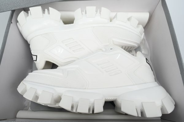 PK God Batch Prada Sneakers White Platform shoes