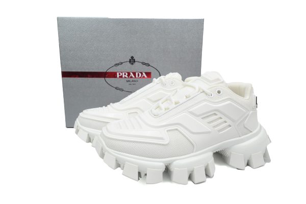 PK God Batch Prada Sneakers White Platform shoes