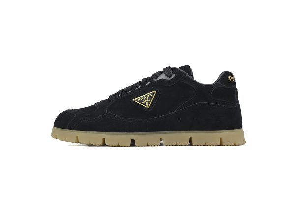 PK God Batch Prada Trail faded suede sneakers Black PK God Batch Prada Trail faded suede sneakers Black