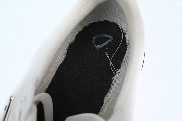 PK God Batch Prada White plaid platform shoes