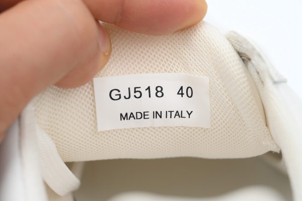 PK God Batch Prada White plaid platform shoes