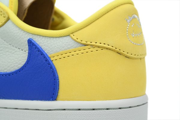 PK God Batch Air Jordan 1 Retro Low OG SP Travis Scott Canary DZ4137-700