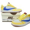 PK God Batch Air Jordan 1 Retro Low OG SP Travis Scott Canary DZ4137-700