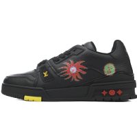 PK God Batch Yayoi Kusama x Louis Vuitton Trainer Black PK God Batch Yayoi Kusama x Louis Vuitton Trainer Black