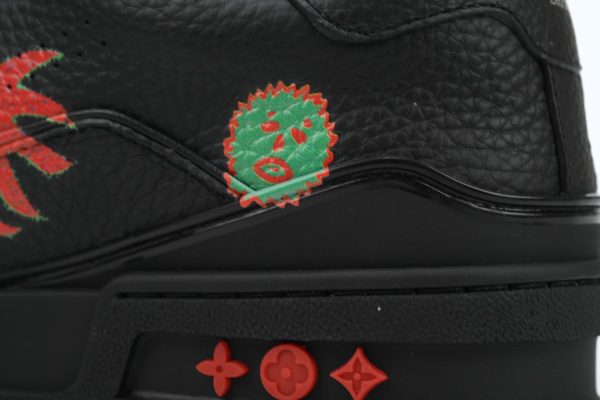 pk_god_batch_yayoi_kusama_x_louis_vuitton_trainer_black_1C107B7DC611F PK God Batch Yayoi Kusama x Louis Vuitton Trainer Black