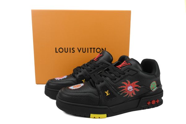 pk_god_batch_yayoi_kusama_x_louis_vuitton_trainer_black_1C107B7FCC814 PK God Batch Yayoi Kusama x Louis Vuitton Trainer Black