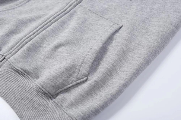 Polo Ralph Lauren Men's Double Knit Full-Zip Hoodie Sweatshirt Grey