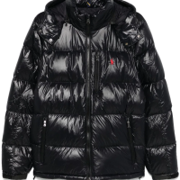 Polo Ralph Lauren The Gorham Glossed Down Jacket Black Glossy Polo Ralph Lauren The Gorham Glossed Down Jacket Black Glossy