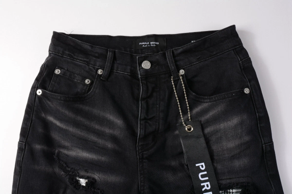purple_brand_shorts_pants_patchwork_men_s_crease_skinny_fit_black_jeans_5001_1C5C730EB161F Purple Brand Shorts Pants Patchwork Men's Crease Skinny Fit Black Jeans 5001