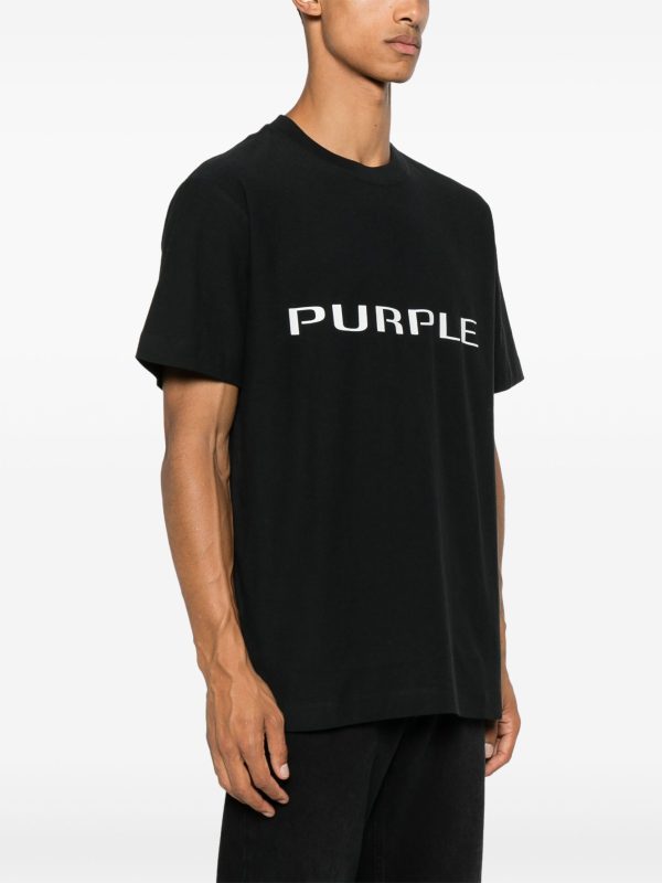 purple_brand_wordmark_tee_black_1B803F1C35A18 Purple Brand Wordmark Tee Black
