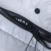 Canada goose  Short Large Plaid Puff Down Jacket White