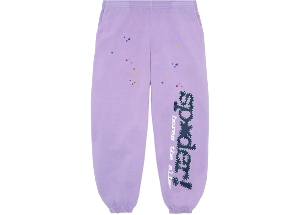 Sp5der Acai Sweatpant Purple Sp5der Acai Sweatpant Purple