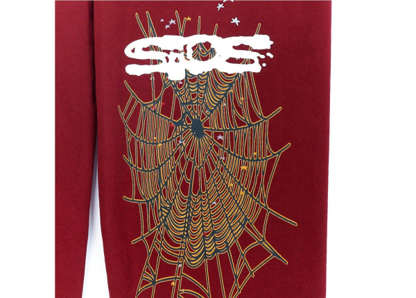 sp5der_logo_sweatpant_maroon_1B22393A2911D Sp5der Logo Sweatpant Maroon