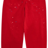 Sp5der Number 555 Sweatpants 'Red' Sp5der Number 555 Sweatpants 'Red'