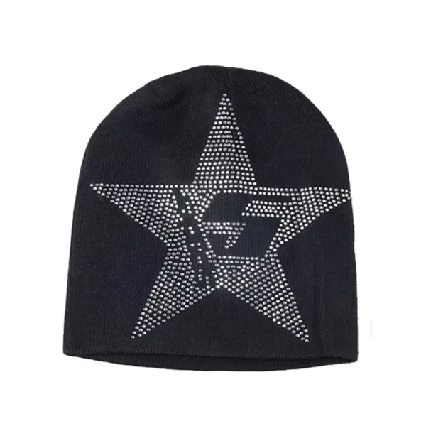 Sp5der Star Rhinestone Skully Black Sp5der Star Rhinestone Skully Black