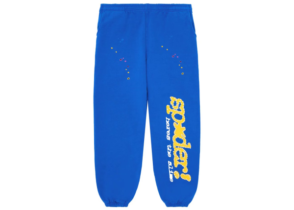 Sp5der TC Sweatpants Blue Sp5der TC Sweatpants Blue