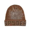Sp5der Web Beanie Brown Sp5der Web Beanie Brown
