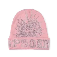 Sp5der Web Beanie Pink Sp5der Web Beanie Pink