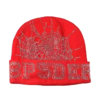 Sp5der Web Beanie Red Sp5der Web Beanie Red