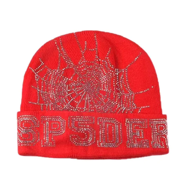 Sp5der Web Beanie Red Sp5der Web Beanie Red