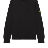 Stone Islan* Hooded Sweatshirt Black