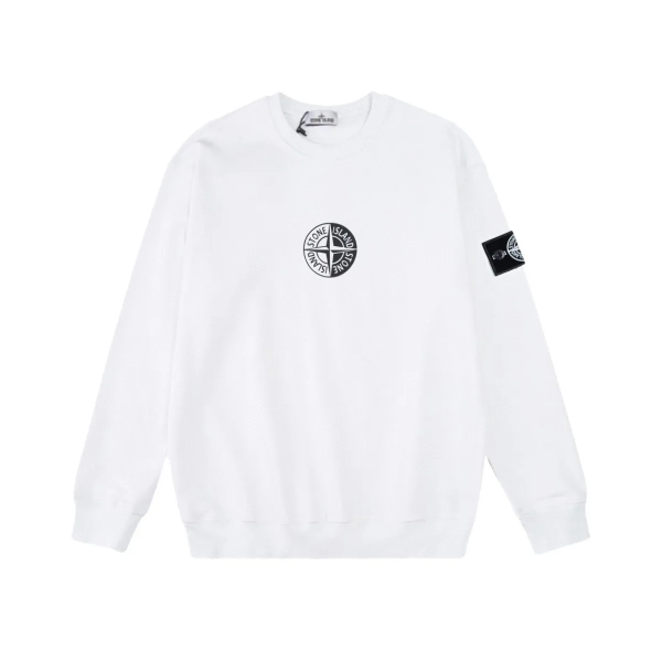 stone_island_sweatshirt_black_white_1BE748AFB5618 Stone Island Sweatshirt Black White pk01