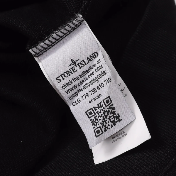 stone_island_sweatshirt_black_white_1BE748B042718 Stone Island Sweatshirt Black White pk01