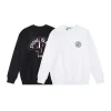 Stone Island Sweatshirt Black White pk03 Stone Island Sweatshirt Black White pk03