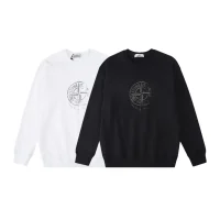Stone Island Sweatshirt Black White pk09 Stone Island Sweatshirt Black White pk09