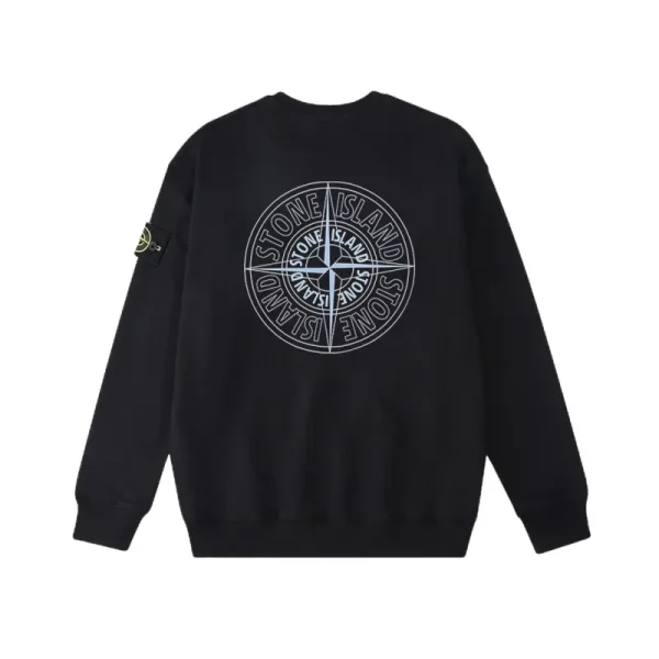 stone_island_sweatshirt_black_white_pk11_1BE74D7D13118 Stone Island Sweatshirt Black White pk11