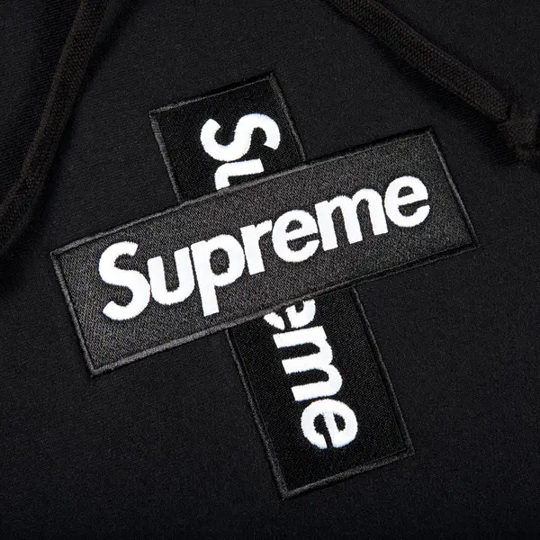 supreme_cross_box_logo_hooded_sweatshirt_black_1C0B46E639219 Supreme Cross Box Logo Hooded Sweatshirt Black