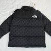 The North Face Splicing White And Black GUCCI