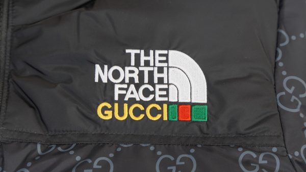 The North Face Splicing White And Black GUCCI