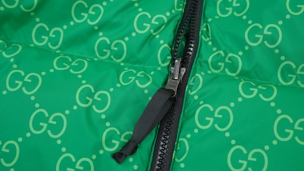 The North Face Splicing White And Green GUCCI