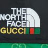 The North Face Splicing White And Green GUCCI