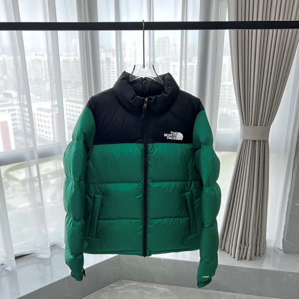 The North Face Splicing White And Green GUCCI
