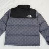 The North Face Splicing White And Grey GUCCI