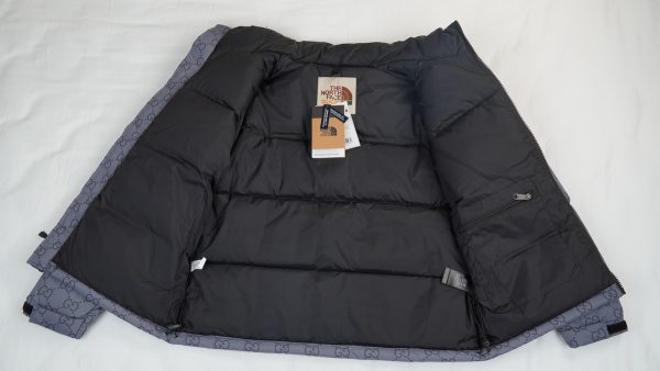 The North Face Splicing White And Grey GUCCI