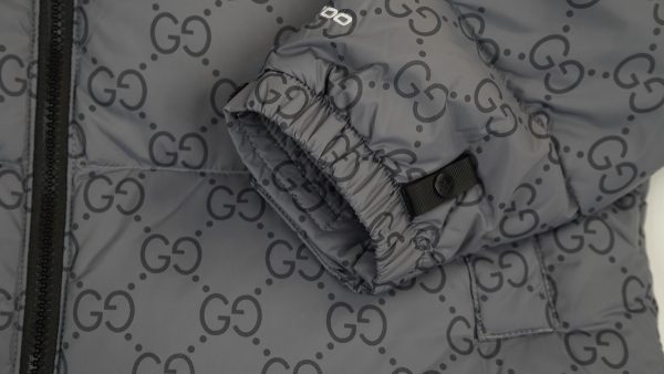 The North Face Splicing White And Grey GUCCI