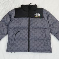 The North Face Splicing White And Grey GUCCI