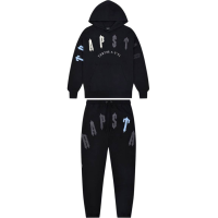 Trapstar Irongate Arch Chenille 2.0 Tracksuit Black/Ice Trapstar Irongate Arch Chenille 2.0 Tracksuit Black/Ice