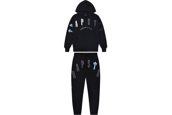 Trapstar Irongate Arch Chenille 2.0 Tracksuit Black/Ice Trapstar Irongate Arch Chenille 2.0 Tracksuit Black/Ice