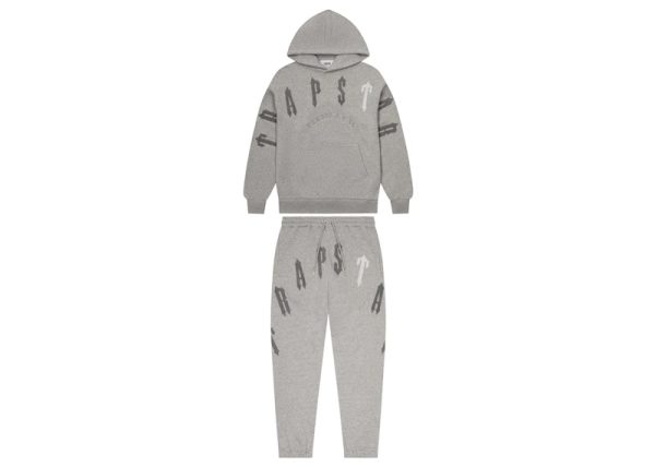 Trapstar Irongate Arch Chenille 2.0 Tracksuit Grey Trapstar Irongate Arch Chenille 2.0 Tracksuit Grey