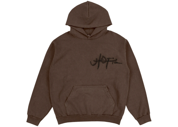 Travis Scott Utopia A2 Hooded Sweatshirt Brown Travis Scott Utopia A2 Hooded Sweatshirt Brown
